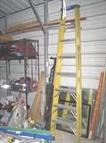8 foot step ladder and misc.
