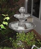 Outdoor fountain, works!