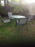 Patio set - table & 4 chairs