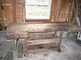  Antique Wood Working Bench