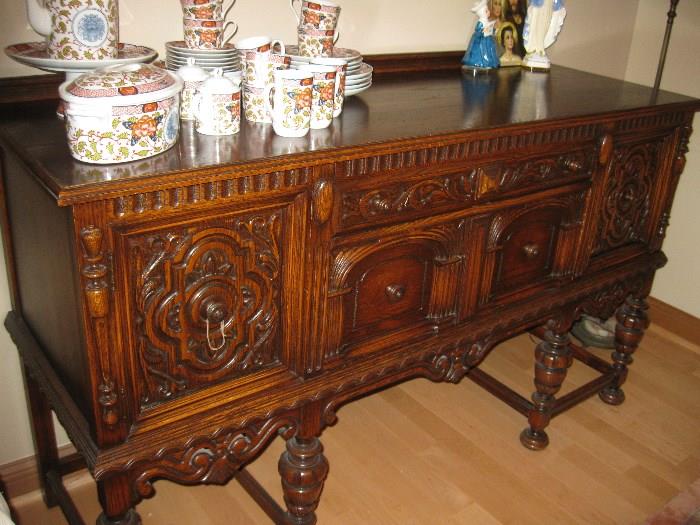 buffet for dining room set.  all excellent condition.