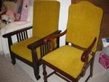 two nice old chairs