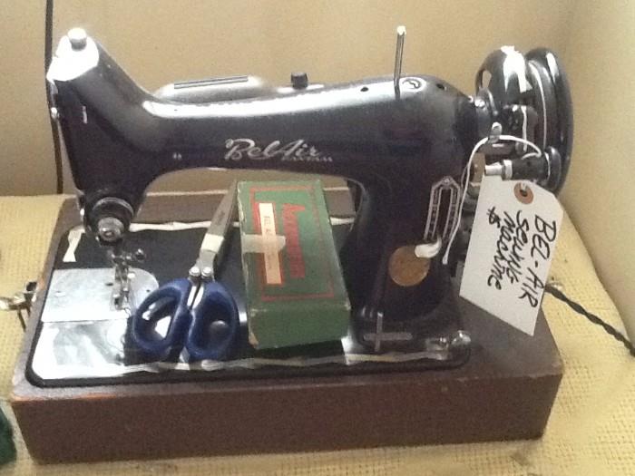 Vintage Bel Air Sewing Machine
