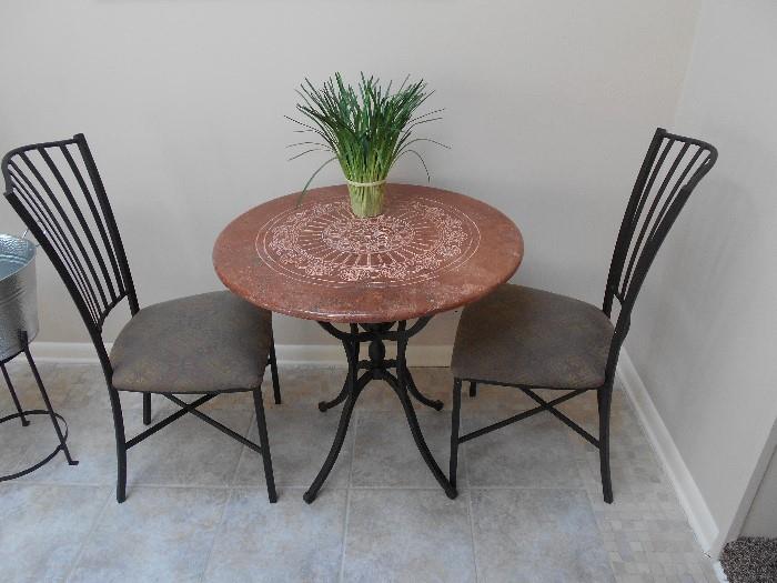 Arhaus Bistro Table/Chairs
