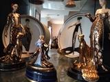 Erte Figurines and Erte Decorative Plates