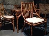 Bamboo Table and Chairs