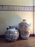 Hand Painted Jars