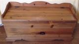 Pine Trunk/Seat/Storage