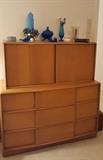Heywood Wakefield Dresser, Small Items Displayed sold in our Phase I of this sale. Thank you for your understanding more pictures to be added.