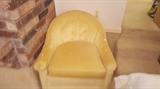 Swivel Yellow Arm Chair