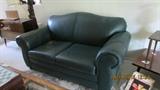 Leather love seat in great condition
