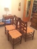 #24 (4) dining chairs $120 