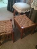
Hand woven stool $25