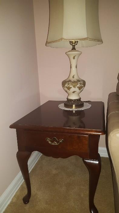 Thomasville Cherry End Tables (2)