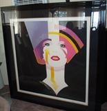 Print by A. Conway Hubbard (Arthur Hubbard, L Ron Hubbard's Son), Limited Edition Print 30/275, gallery framing, image size 33 X 33