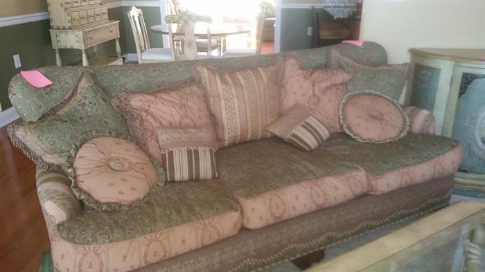 Jeff Zimmerman couch hardly worn.  Great for any upscale home.