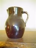 Old stoneware milk pitcher
