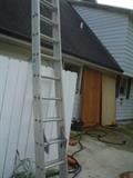 WERNER 24' ALUMINUM EXTENSION LADDER