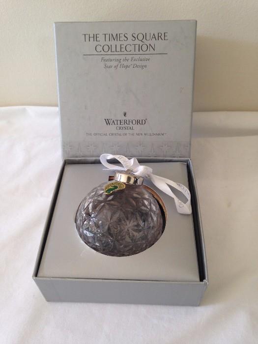 Waterford 2000 ornament