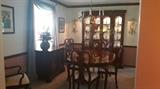 Thomasville Dining Room Set Retail $6000, 
SOLID Cherry in excellent condition
3 pc set $2300