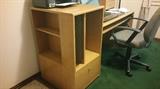 Desk 58.5" x 23.5" x 48" desk only chair and other items not included $85