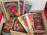Garbage Pail Kids trading cards.