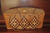 Thompson River Indian basket from Canada.