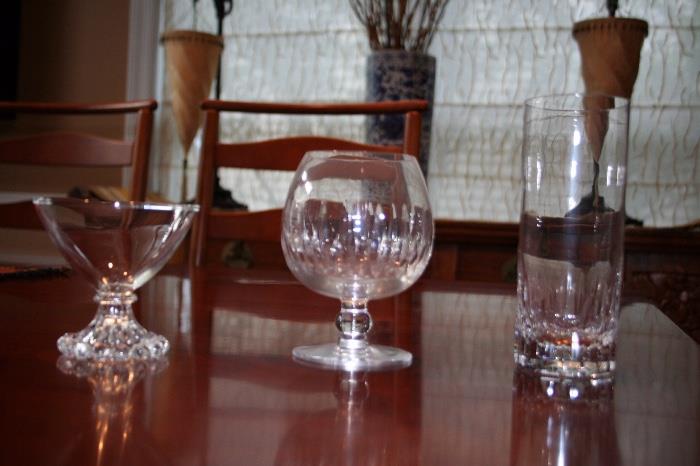 Crystal Glasses, Barware