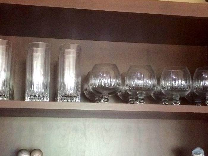 Crystal Glasses and Barware