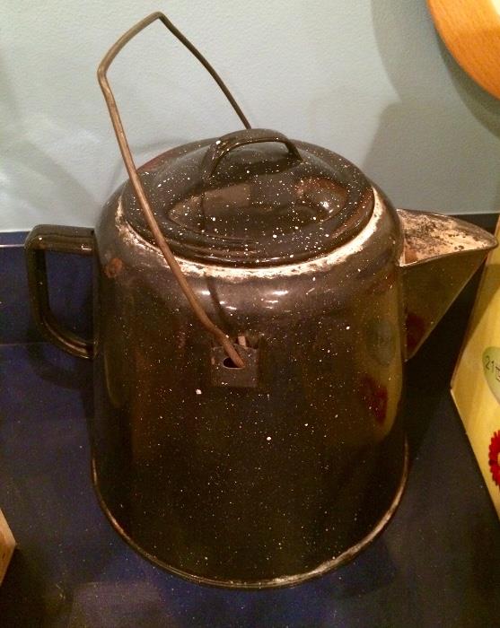 Antique Coffee Pot Kettle