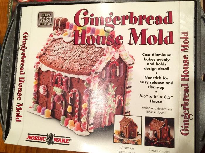 Gingerbread House Mold New 
