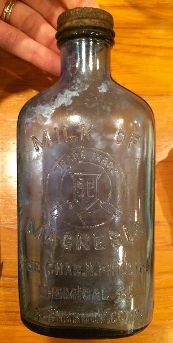 Vintage Milk of Magnesia Bottle