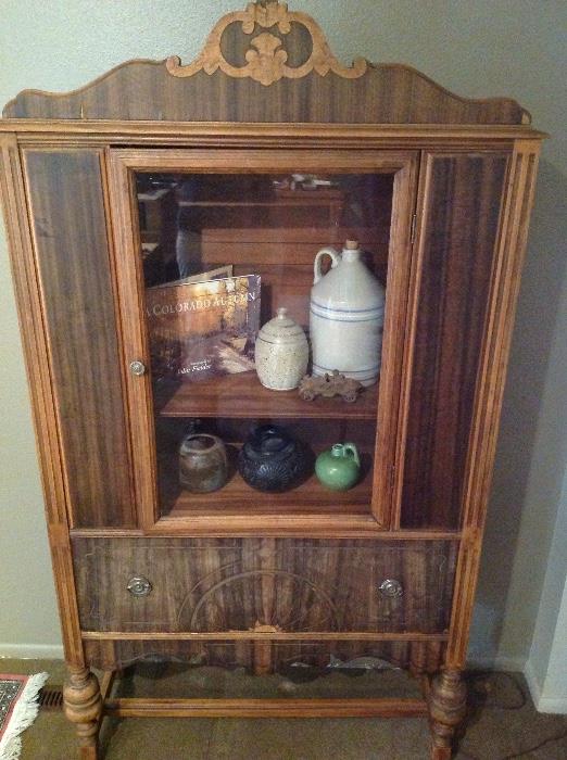 Nice medium sized armoire is perfect as a showcase