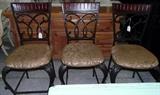 SET OF 3 BAR STOOLS