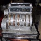 NATIONAL NICKLE PLATED CASH REGISTER