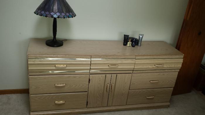 Like New Bedroom credenza, hutch and side tables