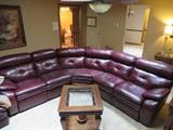 Leather Sectional