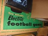 Vintage games Electric football game.