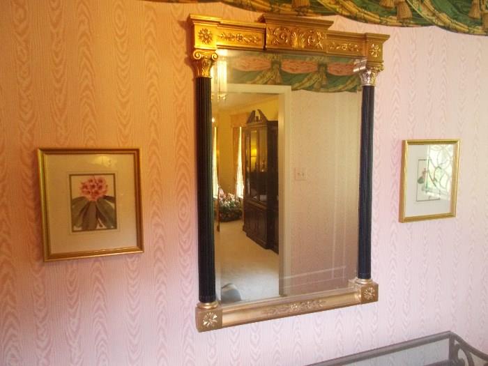Classic Mirror over Foyer Table - BEAUTIFUL!!!!