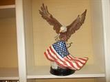 BOEHM Porcelain - "Patriot Eagle - Bottom to Top wing - 24" - Because of its size & cost...I did not turn it over to get all of the writing on the bottom!!!!!!!!