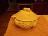 White Soup Tureen with Ladle - Made in Japan!!!