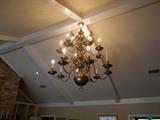 Brass CHANDELIER in Great Room...21 Lights!!!!!!!  HUGE!!! Pick Up will be AFTER the sale!!!!!!!