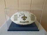 New Orleans Saints Super Bowl Champions Football - Super Bowl XLIV - signed by Coach Sean Payton - 500/5,000 - we have the Certificate of Authenticity...GREAT New Orleans Saints collectible!!