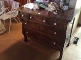 Antique wood dresser