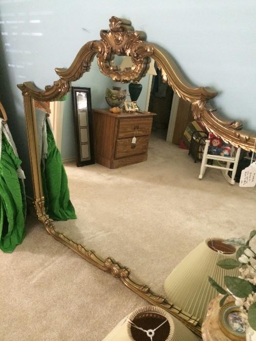 Lovely and large decorative mirror
