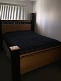 MILLENNIUM TRADITIONAL MAPLE WOOD WITH BLACK ACCENT QUEEN SIZE BEDROOM SET