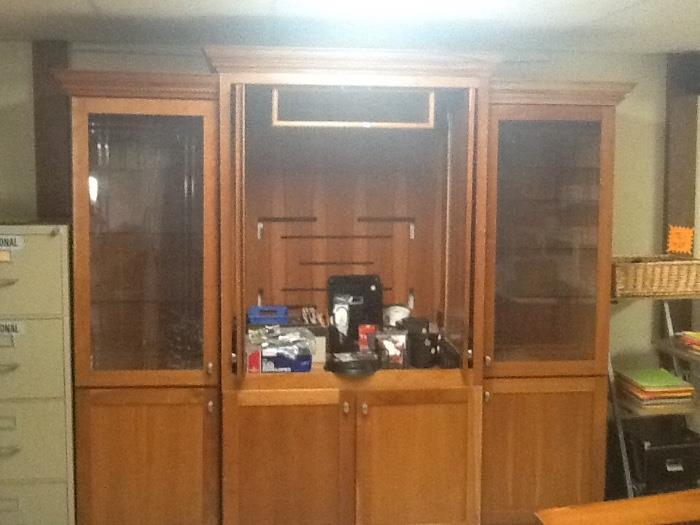 3 piece sectional TV/storage cabinet