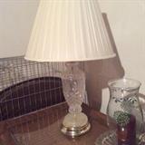 Pair of Crystal lamps