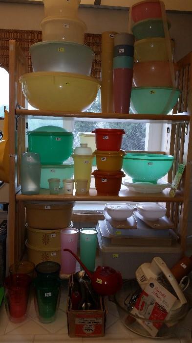 Great vintage Tupperware, some marked "Tupper".