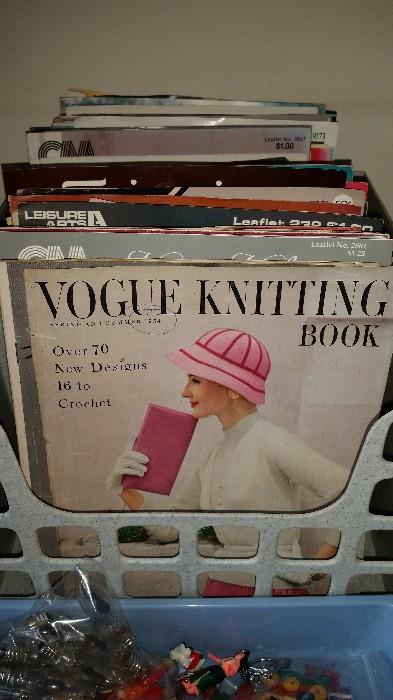 Lots of knitting.